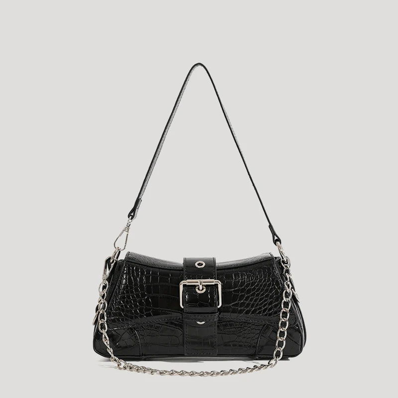 Casual Minimal Goth Mini Clutch Bag SimpleModerne