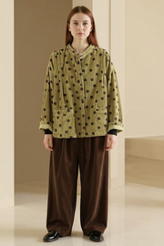 Spotted Comfort – Corduroy Jacket-SimpleModerne