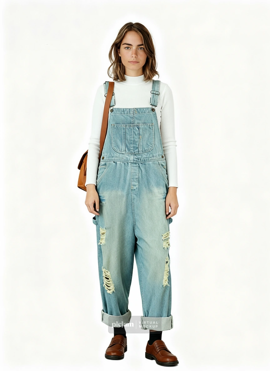 Utility Chic Denim Overalls – 2 Colors-SimpleModerne