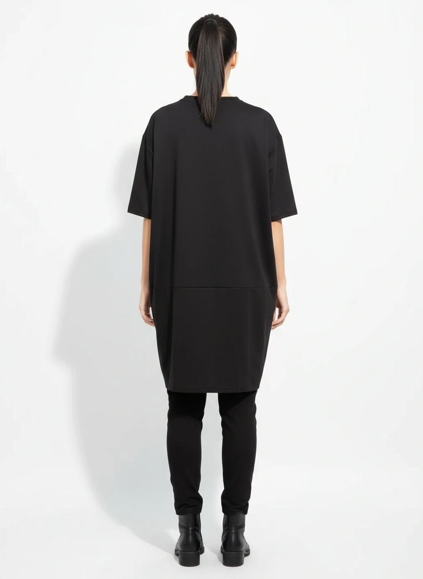 Jazz Up Relaxed Fit Shirt Dress-SimpleModerne