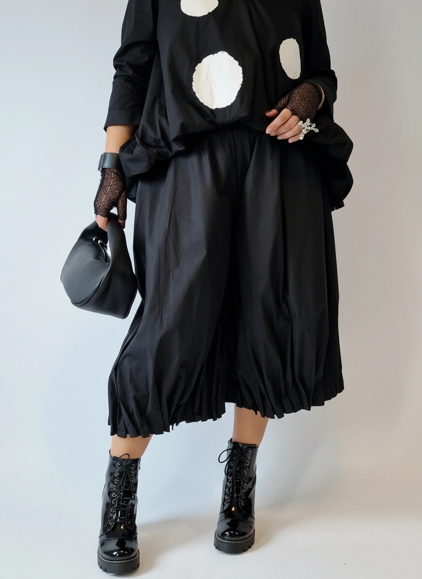 Jazz Up Clown Style Capri Trousers-SimpleModerne