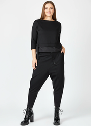 Simple Moderne Jazz Up Lite Harem Pants-SimpleModerne