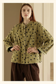 Spotted Comfort – Corduroy Jacket-SimpleModerne