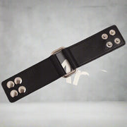 Casual Minimal Goth Soft Vegan Leather Arm Bracelet-SimpleModerne