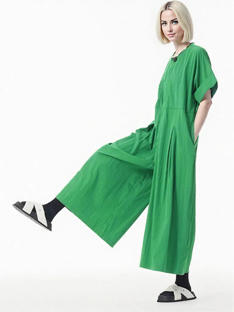 Punky Relaxed Jumpsuit – Bold, Edgy & Effortlessly Cool-SimpleModerne