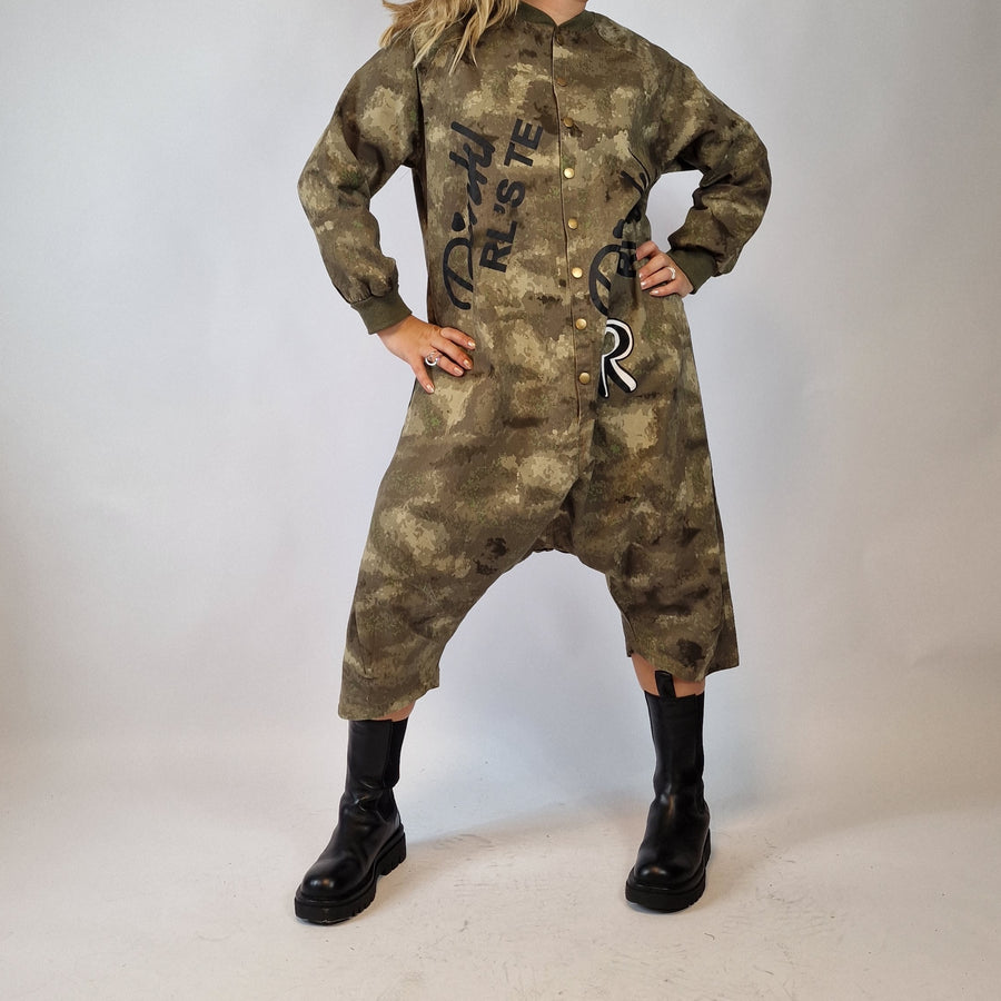 Simple Moderne Military Style Jumpsuit-SimpleModerne