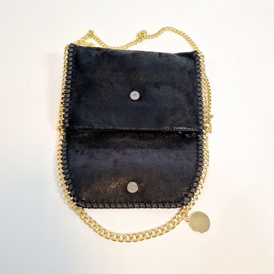 Simple Moderne Elegant Black Envelope Bag-SimpleModerne