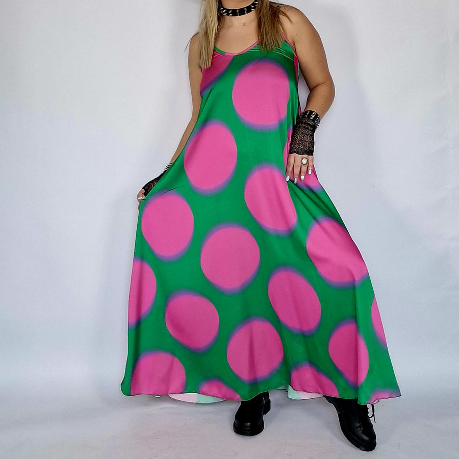 Watermelon Maxi Dress-SimpleModerne