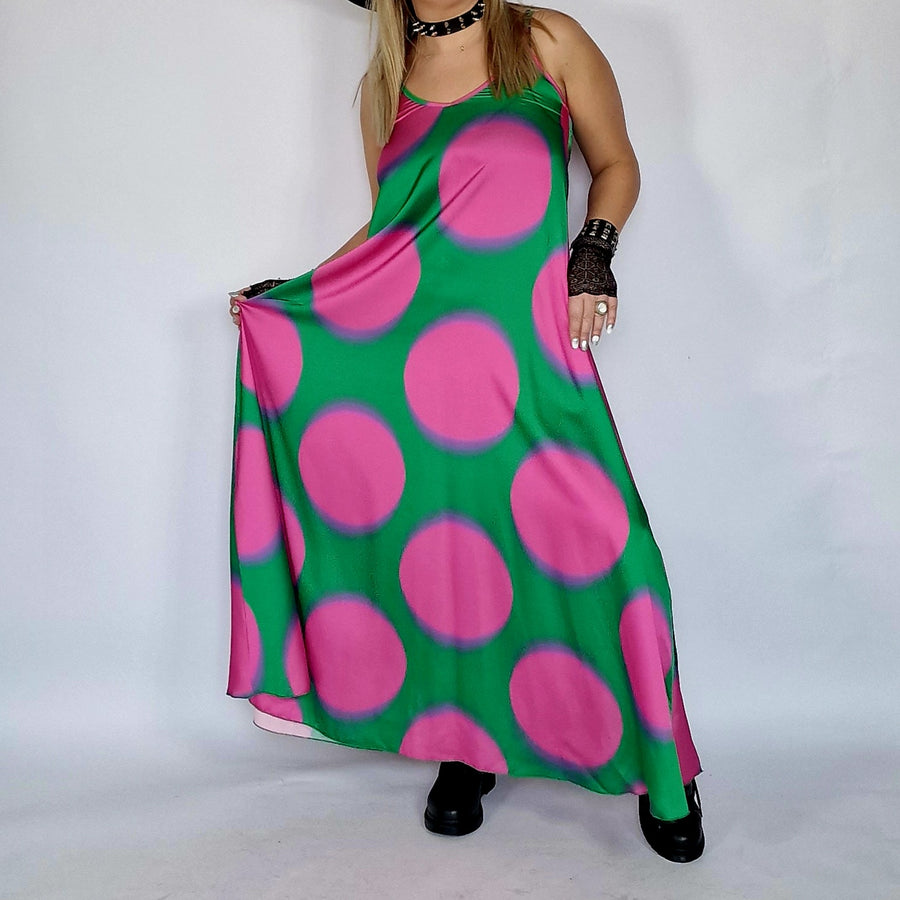 Watermelon Maxi Dress-SimpleModerne
