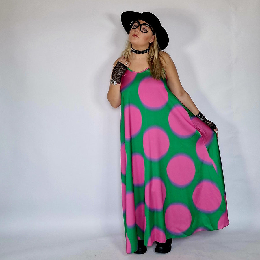 Watermelon Maxi Dress-SimpleModerne