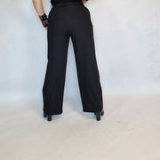 Jazz Up Irregular Design Maxi Length Overlay Pants-SimpleModerne