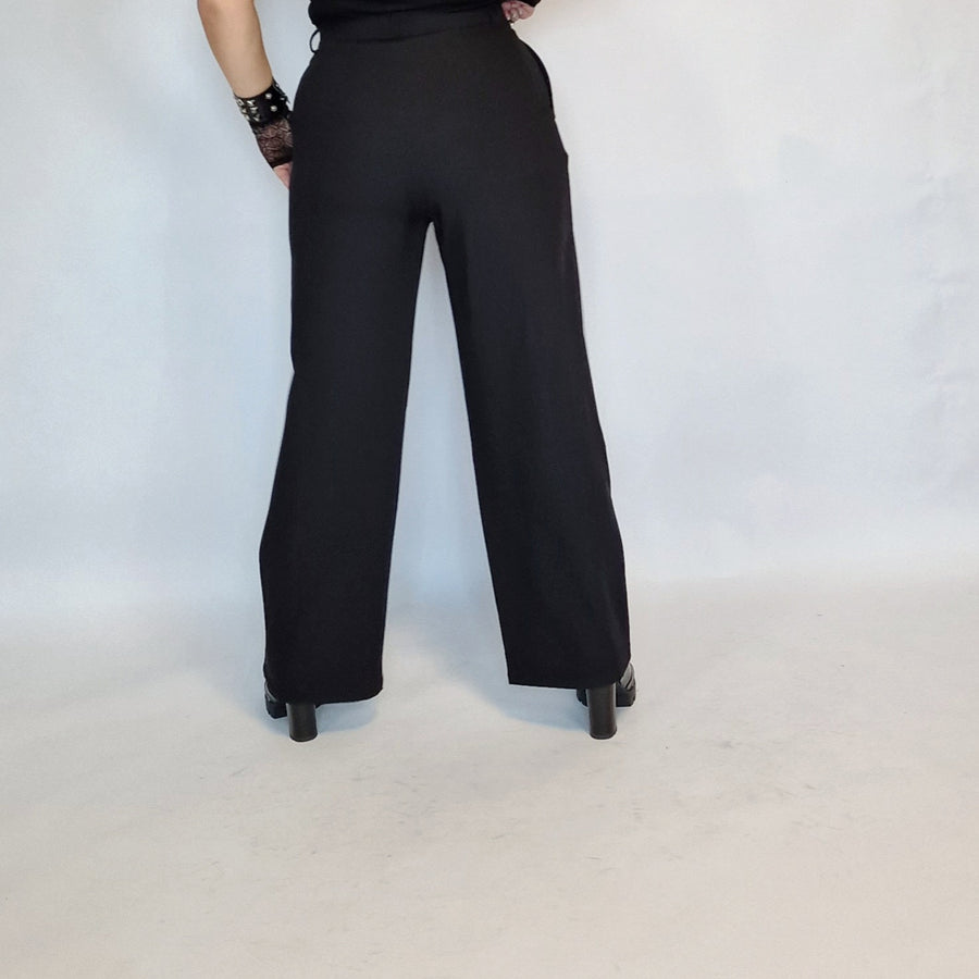 Jazz Up Irregular Design Maxi Length Overlay Pants-SimpleModerne