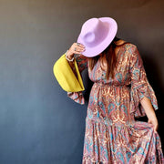Simple Moderne Yellow Mini Moon Bag-SimpleModerne
