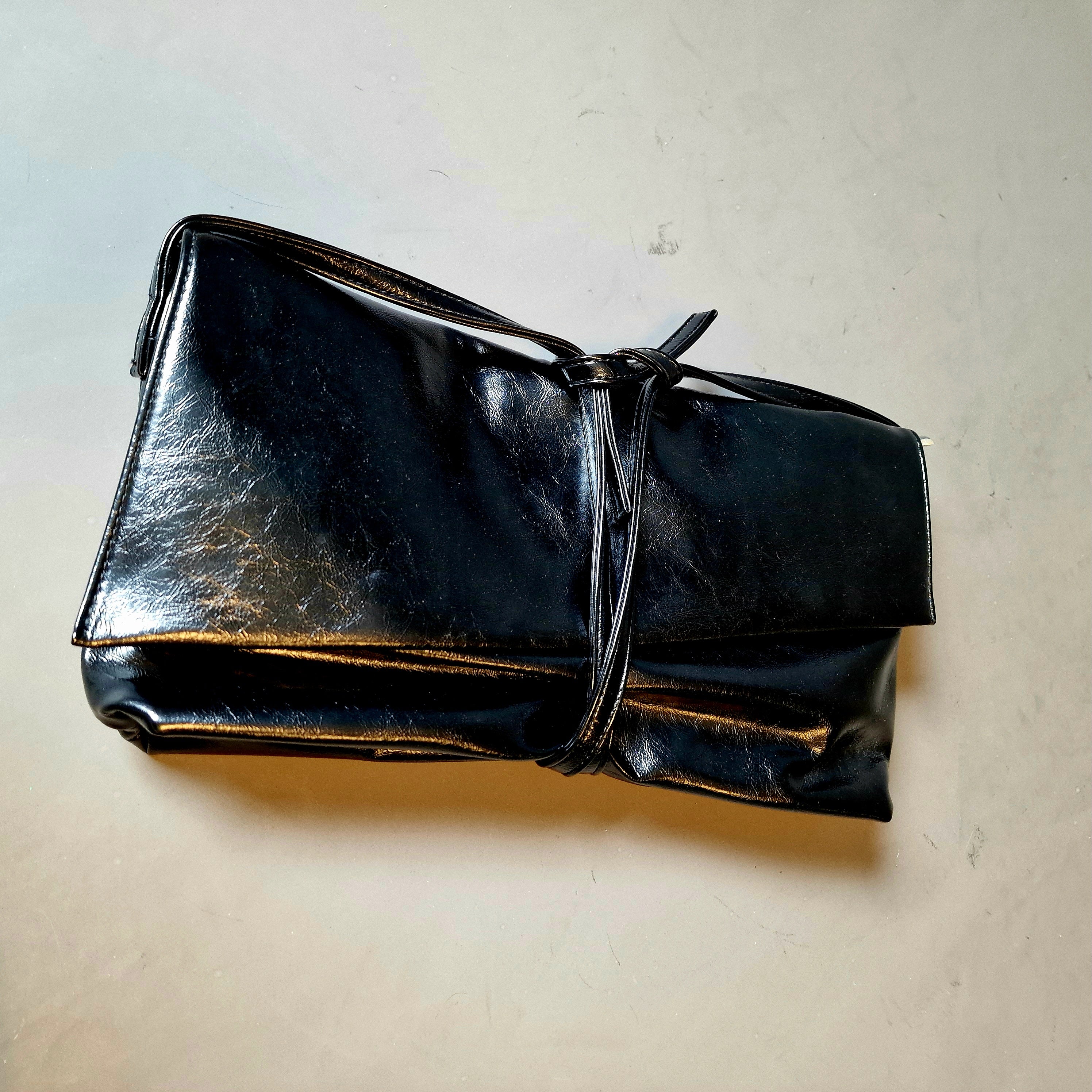 Black Envelope - Clutch Bag-SimpleModerne