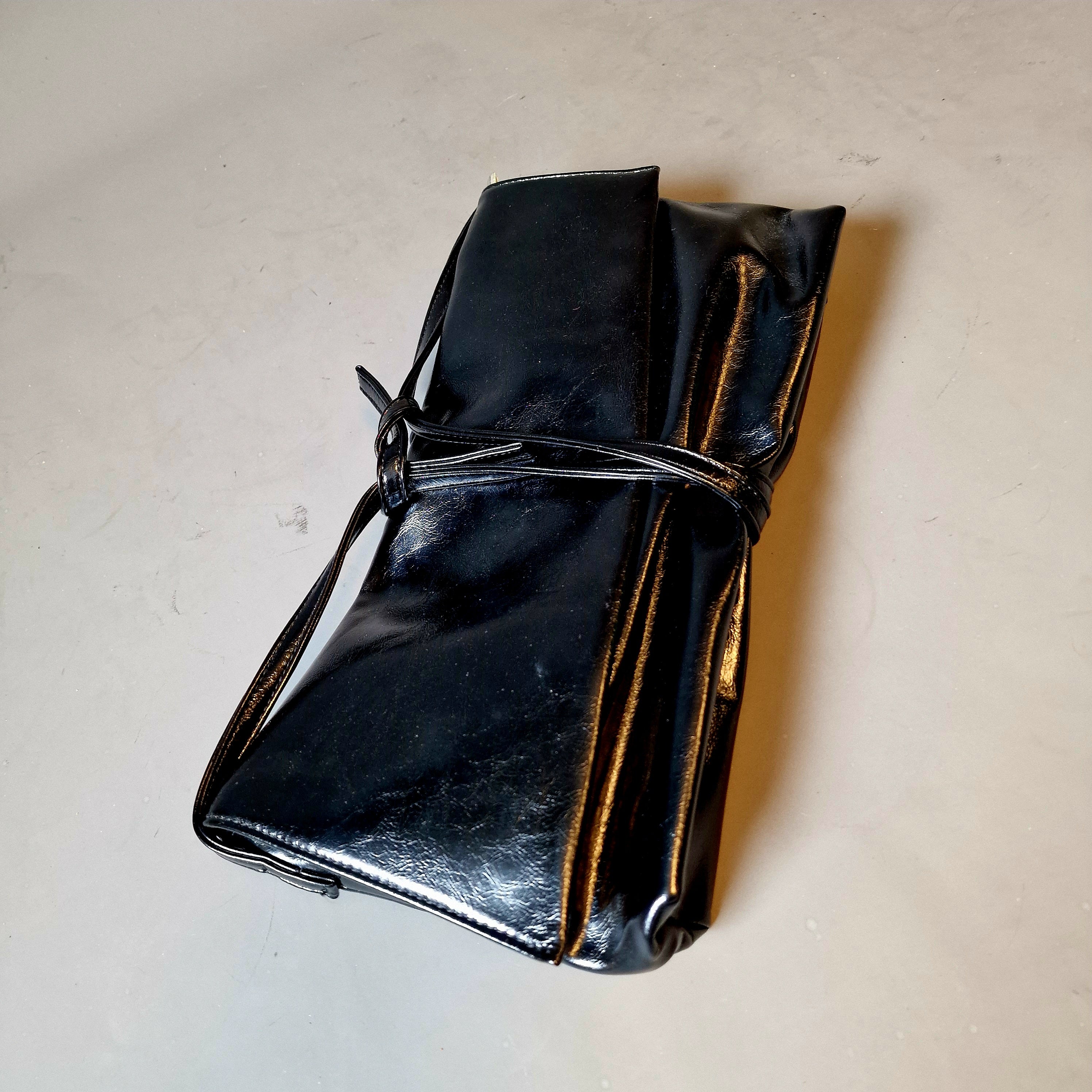 Black Envelope - Clutch Bag-SimpleModerne