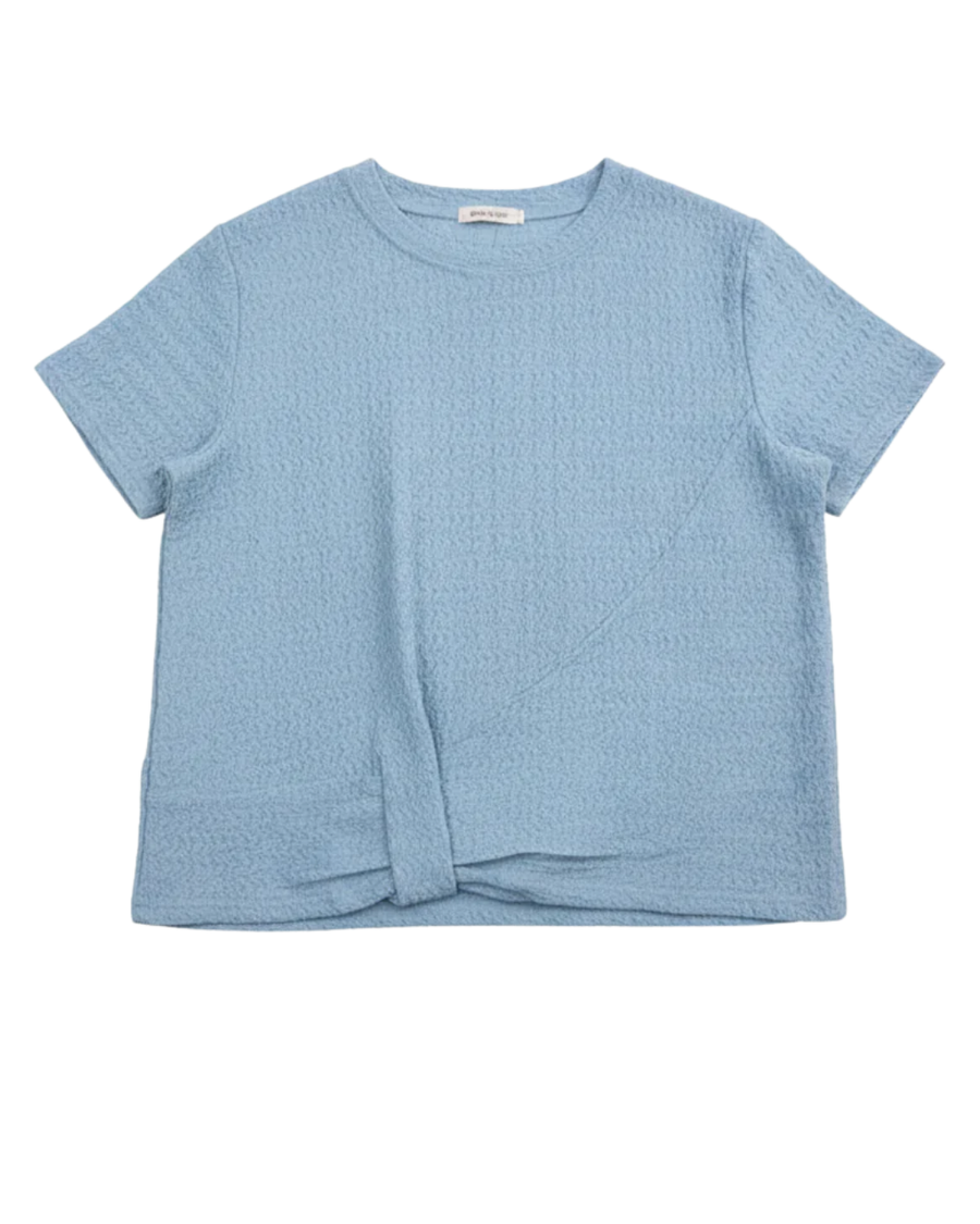 Textured Minimal Oversized T-Shirt-SimpleModerne
