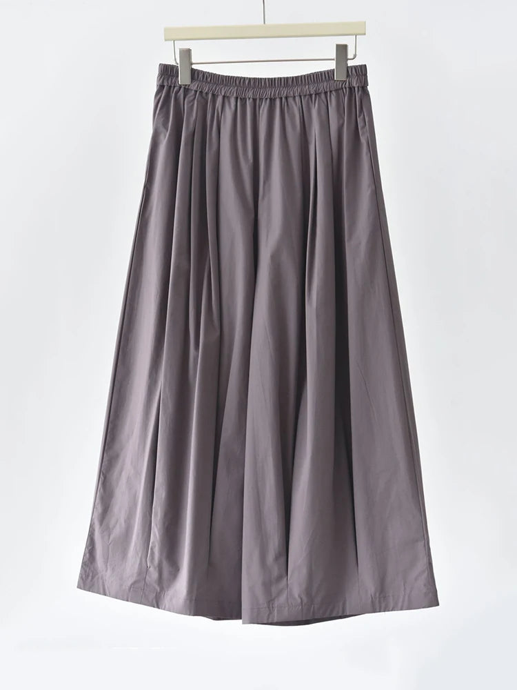 Balloon Volume Trousers – Dusty Plum-SimpleModerne