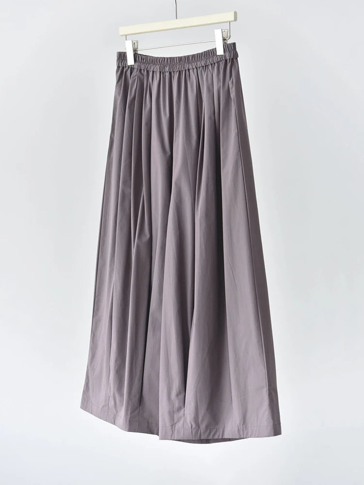 Balloon Volume Trousers – Dusty Plum-SimpleModerne