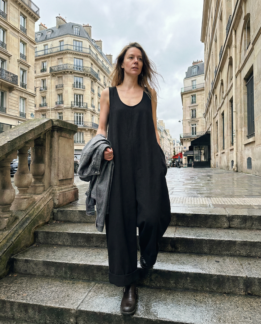 Jazz Up Oversized Jumpsuit-SimpleModerne