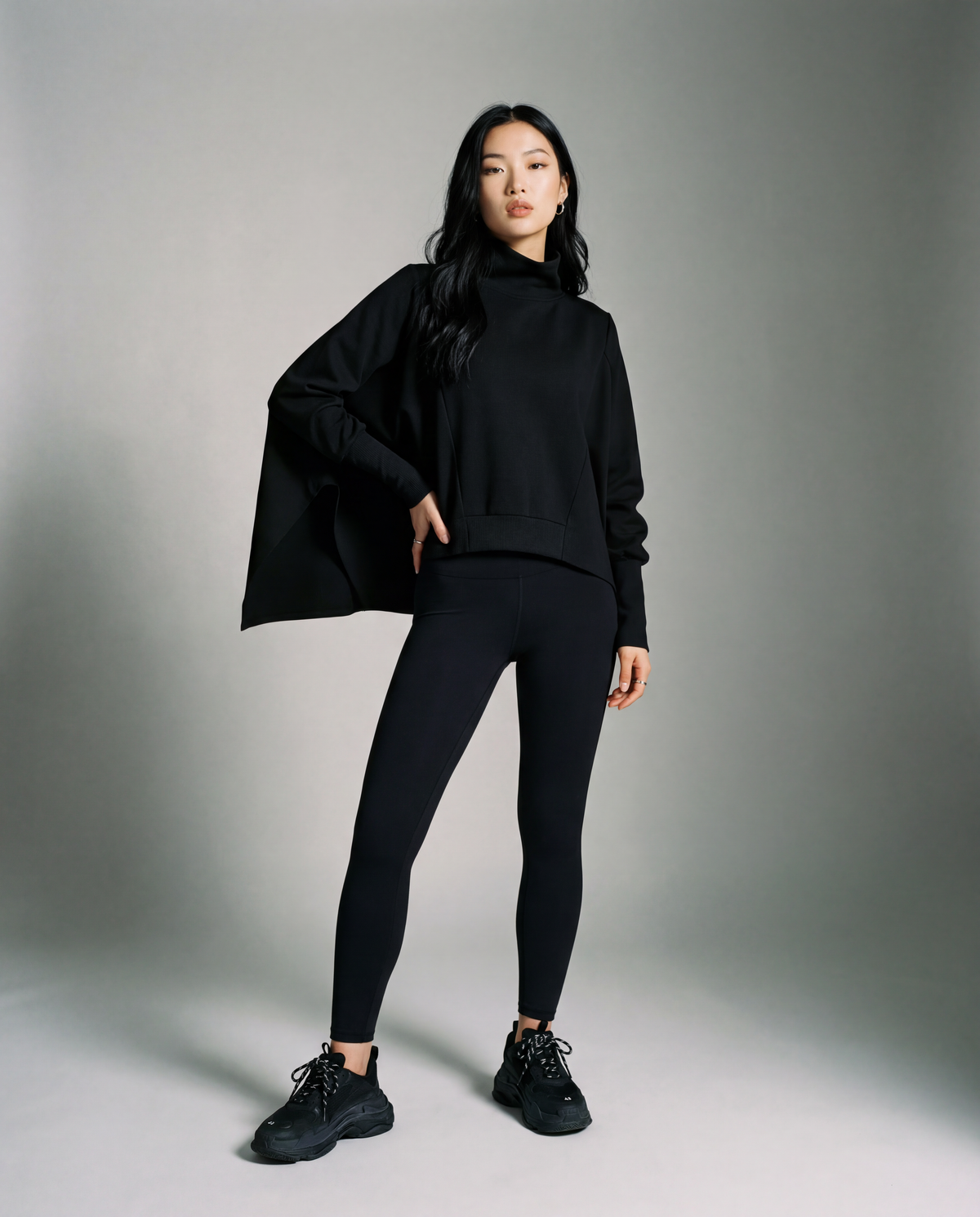 Exclusive Simple Moderne Batwing Pullover-SimpleModerne