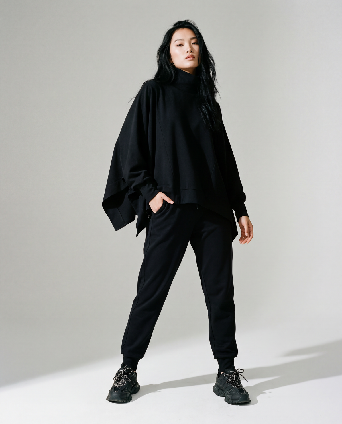 Exclusive Simple Moderne Batwing Pullover-SimpleModerne