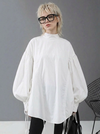 Jazz Up Balta Lele Oversized Style Shirt-SimpleModerne