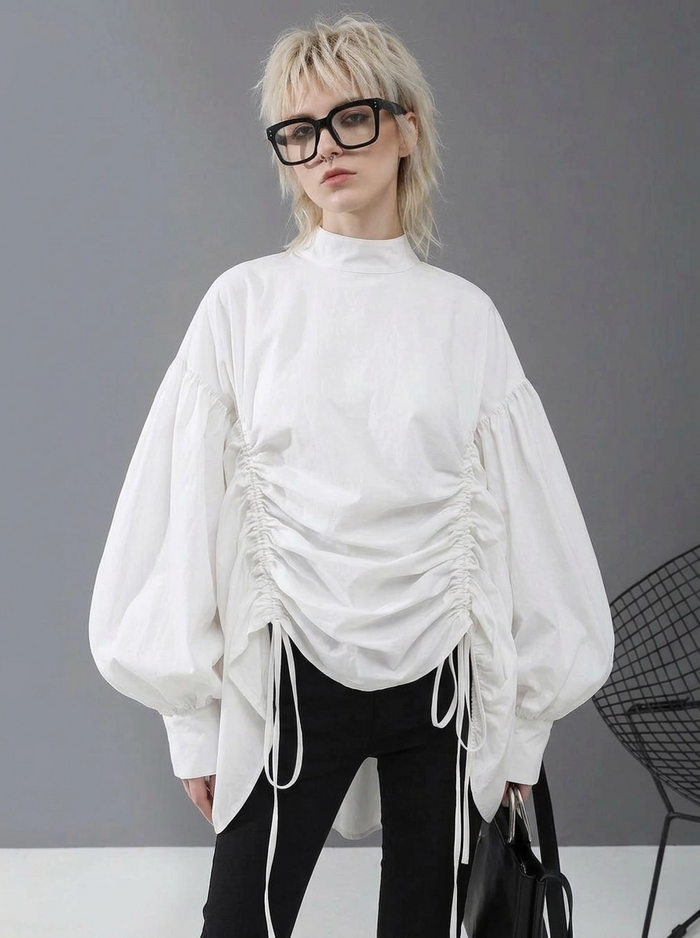 Jazz Up Balta Lele Oversized Style Shirt-SimpleModerne