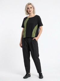 Jazz Up Irregular Design Punky Tee-SimpleModerne