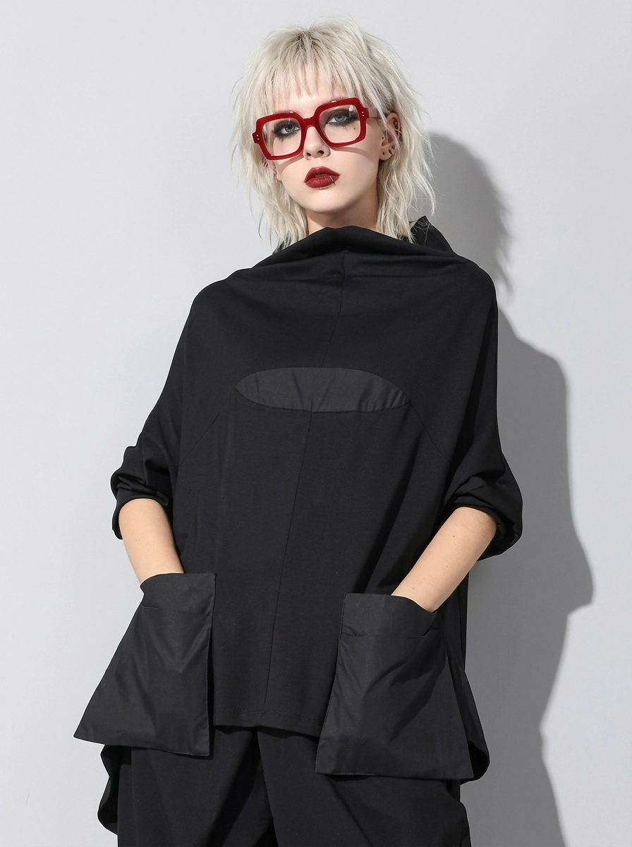 Jazz Up Maxi Pocket Pullover-SimpleModerne