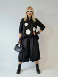 Jazz Up Maxi Polka Dot Shirt-SimpleModerne