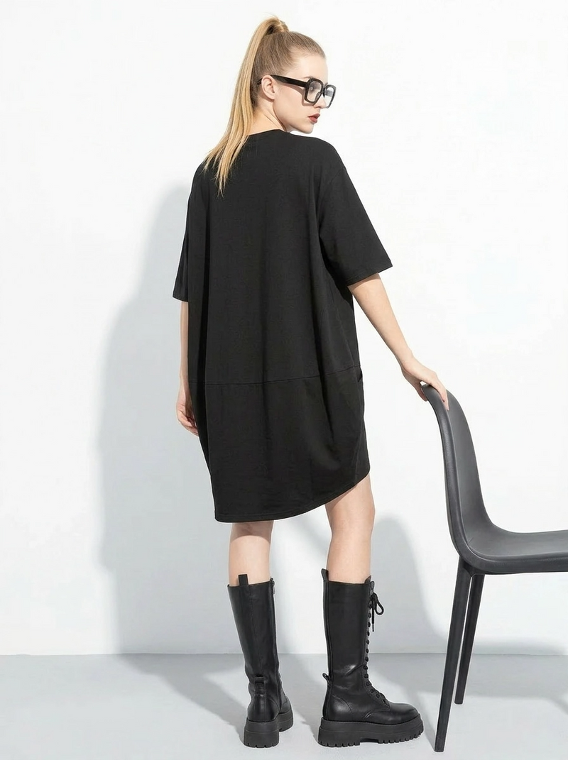 relaxed fit shirt dress Women's Printed Shirt Dress Relaxed Flattering Fit Montleigh