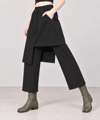 Re-launch Jazz up Irregular Design Capri Pants-SimpleModerne