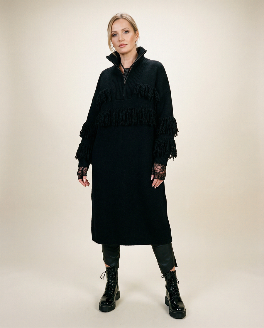 Maxi Knit Pullover Dress-SimpleModerne