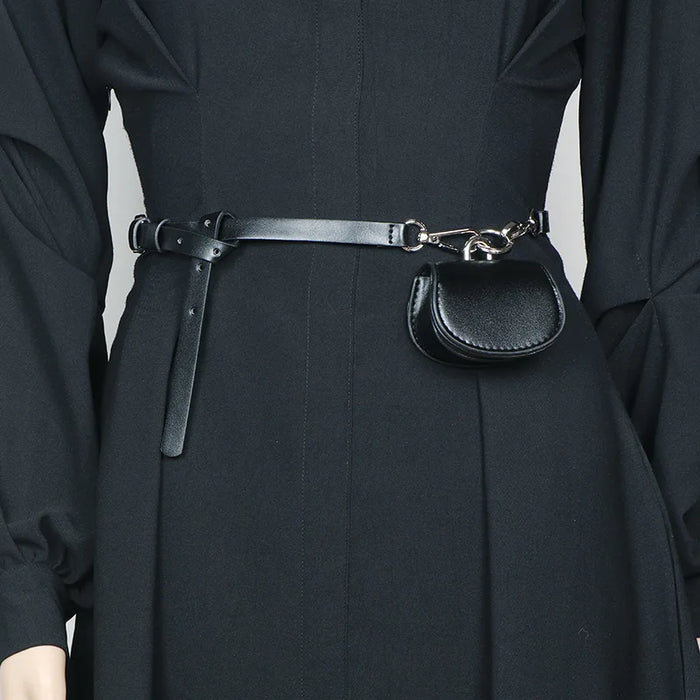 Mini Utility Belt with Coin Purse – Black-SimpleModerne