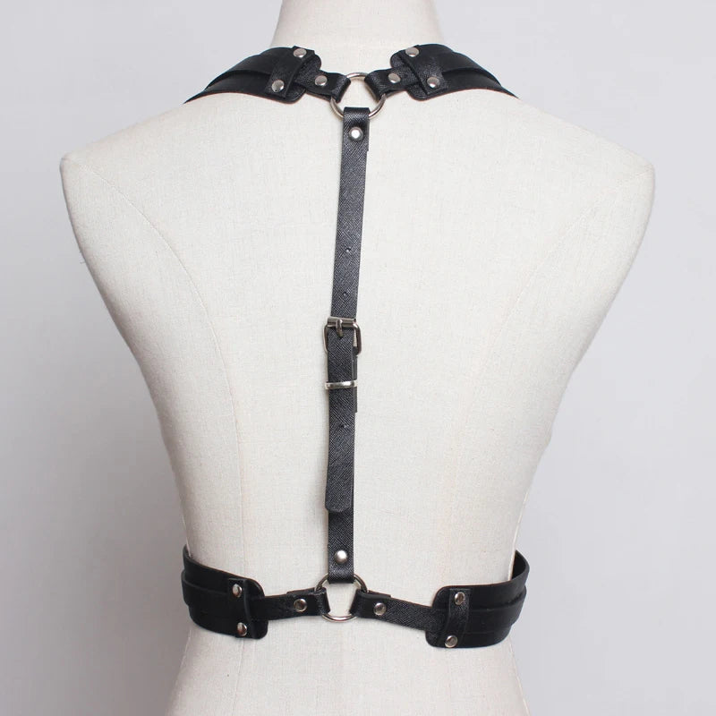 Minimal Gothic Harness Belt-SimpleModerne