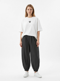 Minimal Heart Cotton T-Shirt-SimpleModerne