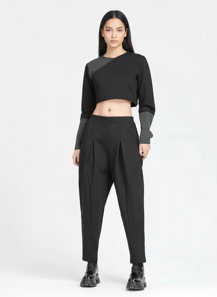 Miss Office Clown Comfy Harem Pants-SimpleModerne