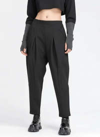 Miss Office Clown Comfy Harem Pants-SimpleModerne