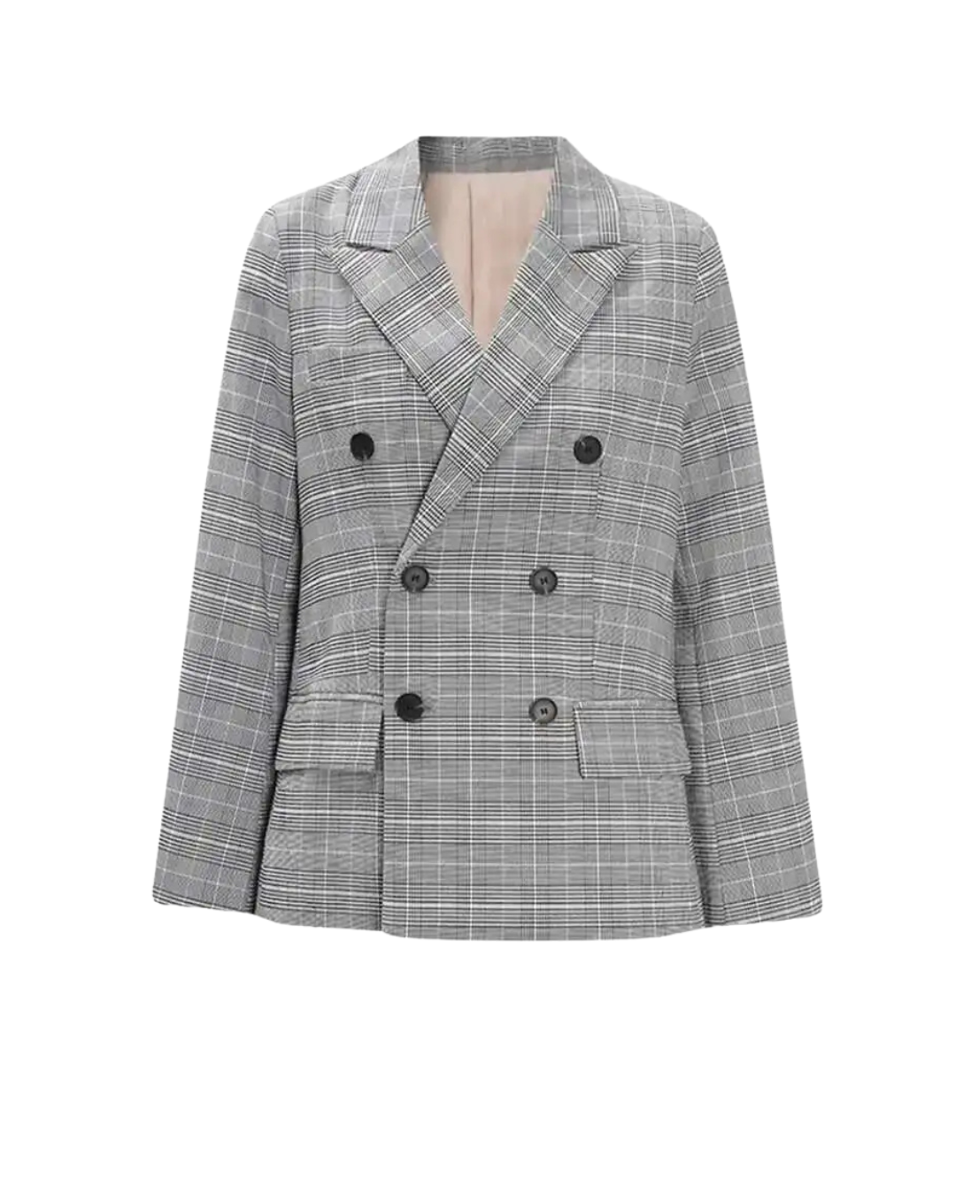 Miss Office Punk – Pleated Back Blazer-SimpleModerne