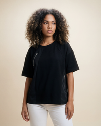 Jazz Up Irregular Design Punky Tee-SimpleModerne