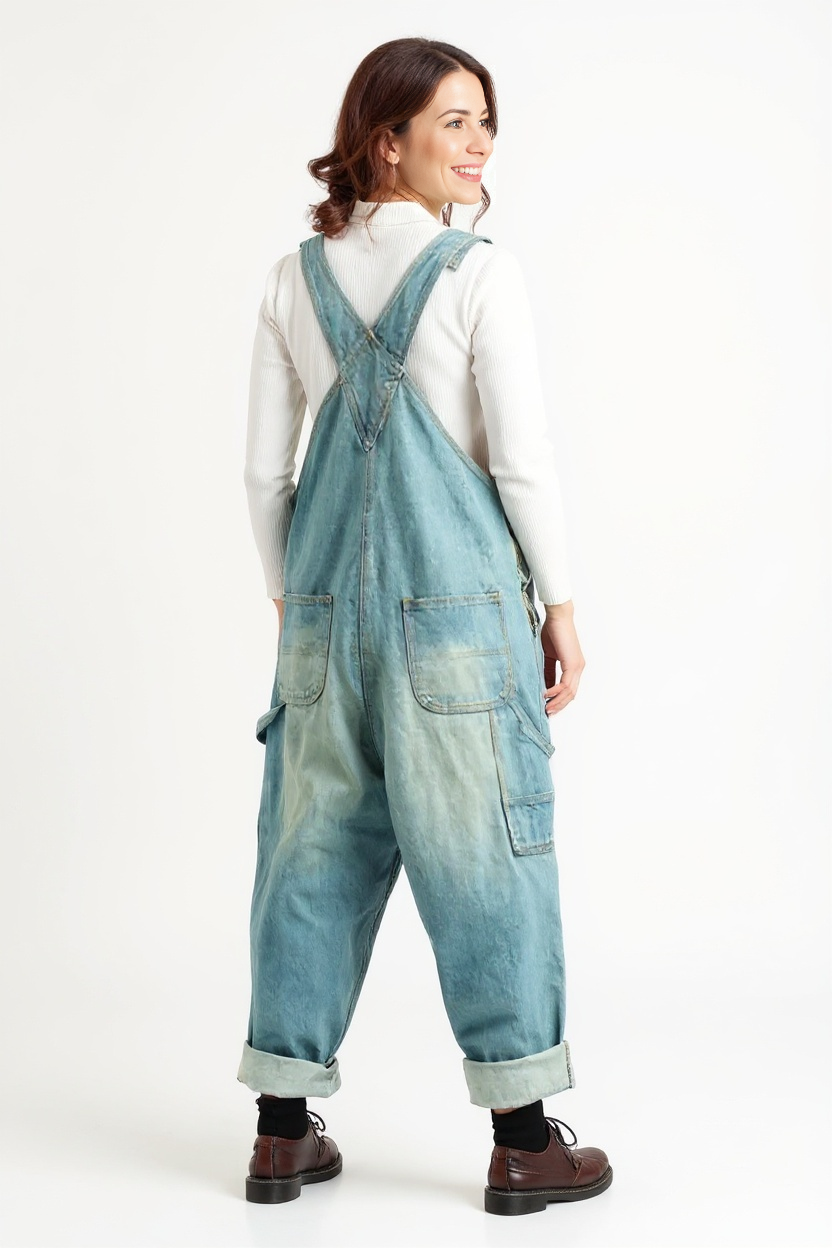 Utility Chic Denim Overalls – 2 Colors-SimpleModerne