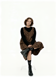 Wild Thing Leopard Sarafan Dress-SimpleModerne