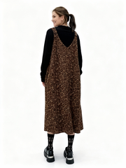 Wild Thing Leopard Sarafan Dress-SimpleModerne