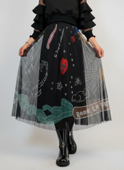 Simple Moderne SauleDu Layered Tulle Skirt-SimpleModerne