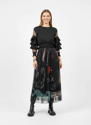 Simple Moderne SauleDu Layered Tulle Skirt-SimpleModerne
