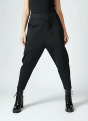 Simple Moderne Jazz Up Lite Harem Pants-SimpleModerne