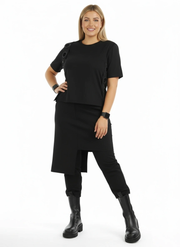 Jazz up Irregular Design Capri Pants-SimpleModerne