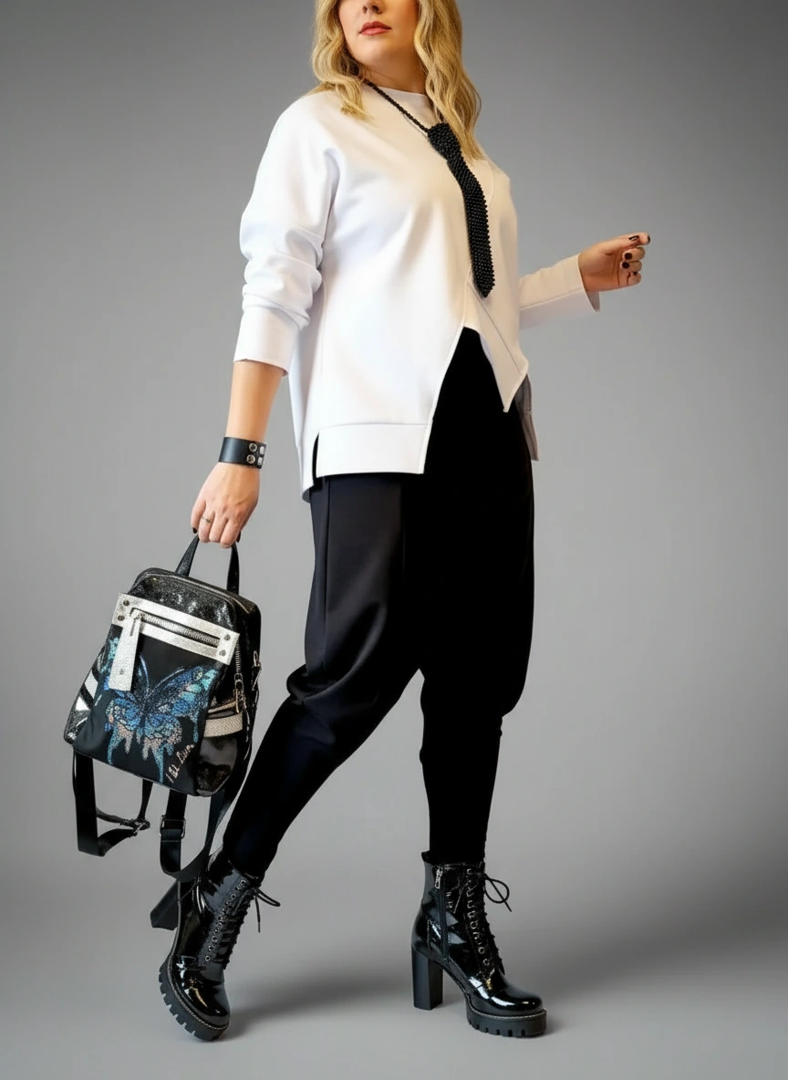 La Musyte Urban Chic Harem Pants-SimpleModerne