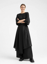 Jazz Up Wide Legged Layered Trousers-SimpleModerne