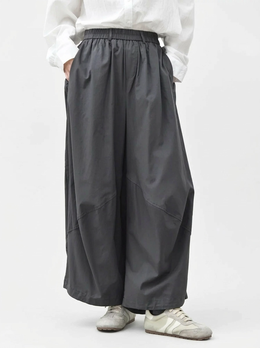 Sculptural Volume Trousers-SimpleModerne